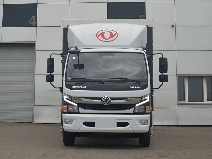 Бортовой тентованный фургон с шторой DongFeng C120L